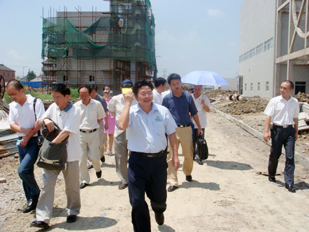 國(guó)家發(fā)展和改革委員會(huì)人員赴武進(jìn)項(xiàng)目現(xiàn)場(chǎng)調(diào)研