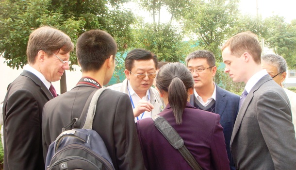 武進(jìn)中英低碳基金領(lǐng)導(dǎo)參觀常州公司