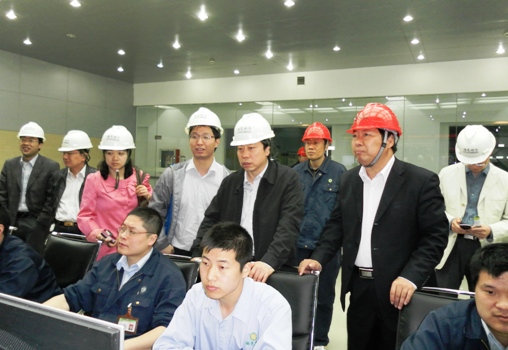 國家發(fā)改委領(lǐng)導考察海寧項目