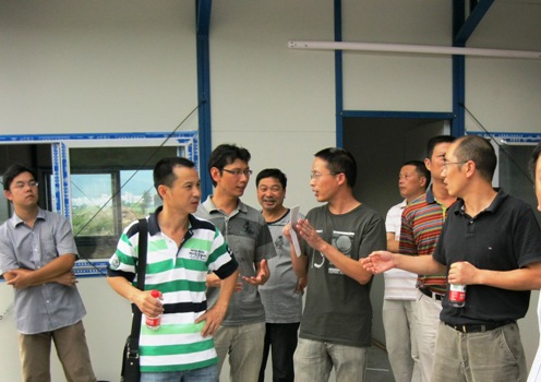 浙江省環(huán)保廳領(lǐng)導(dǎo)視察永嘉項(xiàng)目