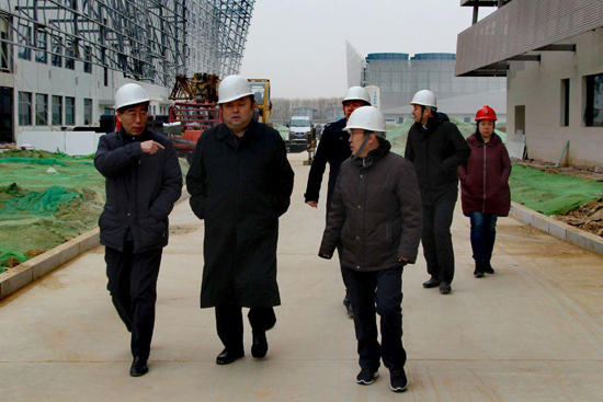 北京國資公司岳鵬董事長一行調(diào)研通州項目