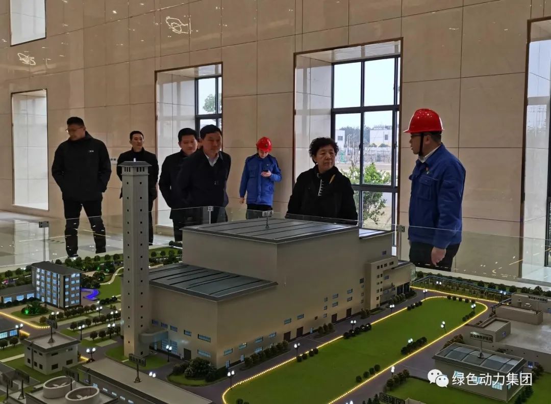 江西省生態(tài)環(huán)境廳一級巡視員石晶調(diào)研綠色動(dòng)力豐城項(xiàng)目